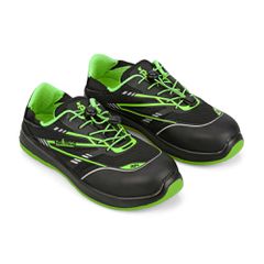 EUROROUTIER Euroroutier - Παπούτσια Ασφαλείας Νο 39 Hybrid Tech Green ελαφρύ αναπνεύσιμο ύφασμα αντιστατικό με μεταλλική μύτη - 1 τεμ. (L.ERHYTG39)