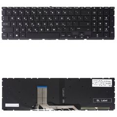 Deutsche Tastatur für Laptop - German Laptop Keyboard για HP Victus 15-fa0019nv - Product number : 832F8EA DE No Frame Backlight Black ( Κωδ.40951DENOFRBL )