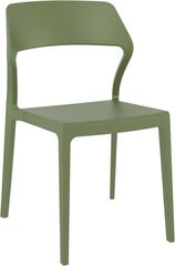 SNOW OLIVE GREEN ΚΑΡΕΚΛΑ ΠΟΛ/ΝΙΟΥ 52X56X83εκ.