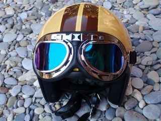 Εκποίηση: Κράνος από υπόλοιπο εισαγωγής  - AVEX  HELMET - Rally  Antique VY511-thumb-6