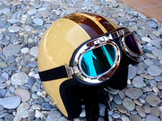 Εκποίηση: Κράνος από υπόλοιπο εισαγωγής  - AVEX  HELMET - Rally  Antique VY511-thumb-12