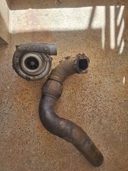 Τουρμπίνα GTX 3071 μαζι με downpipe