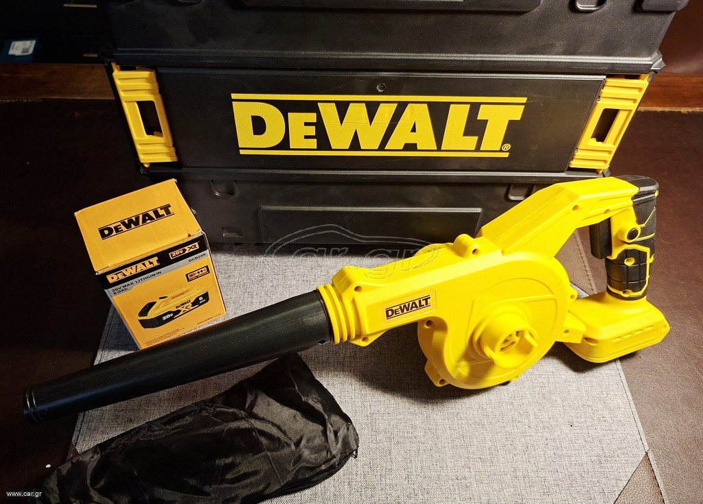 Ολοκαίνουργιος Φυσητήρας Μπαταρίας DeWALT 18V / 20V MAX Solo (DCV100)