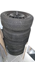 4 ΖΑΝΤΕΣ ΣΙΔΕΡΕΝΙΕΣ 16" ORIGINAL VW + ΧΕΙΜΕΡΙΝΑ ΛΑΣΤΙΧΑ DUNLOP SP WINTER SPORT 4D (DOT 2016) + ΤΑΣΙA VW