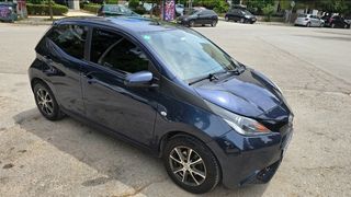 Toyota Aygo 2015 ΑΥΤΟΜΑΤΟ - ΔΕΡΜΑΤΙΝΟ ΕΡΓΟΣΤΑΣΙΑΚΟ ΣΑΛΟΝΙ