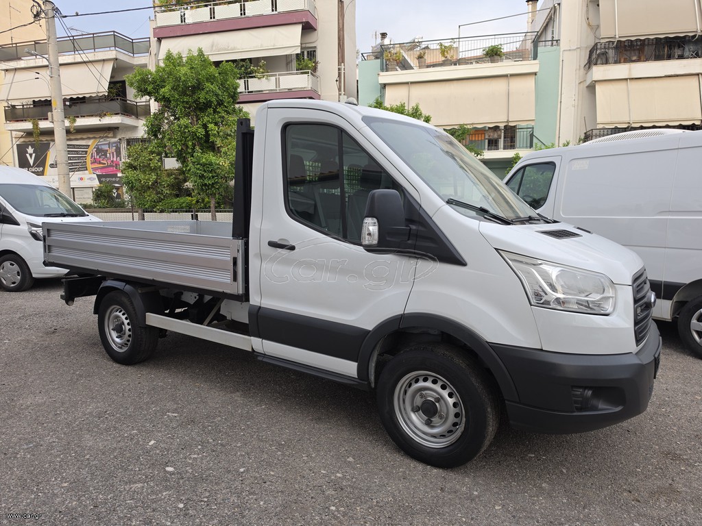 Ανατροπή Ford 2016 transit 2.2d 3μ καροτσα, πισωκίνητο RWD, κοντο σασί