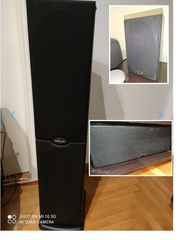 Ηχεία δαπέδου (45-25K Hz), ηχείο διαλόγου και ηχεία surround