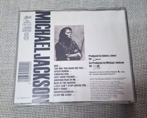 Michael Jackson – Bad  CD-thumb-2