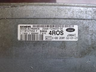 Ford fiesta 2S6A-12A650-SE SIM22 εγκέφαλος κινητήρα
