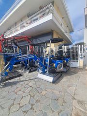 Εκσκαφάκι (διαβολάκι) Graecus 2027 Μικρός  εκσκαφέας 1.2T, Diesel Kubota EB12-BOOM-thumb-5