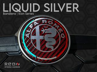 Liquid Silver - Red Hybrid Carbon [1 Τεμάχιο]