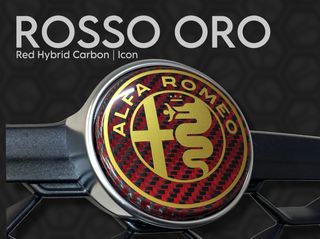 Rosso Oro - Red Hybrid Carbon [1 Τεμάχιο]