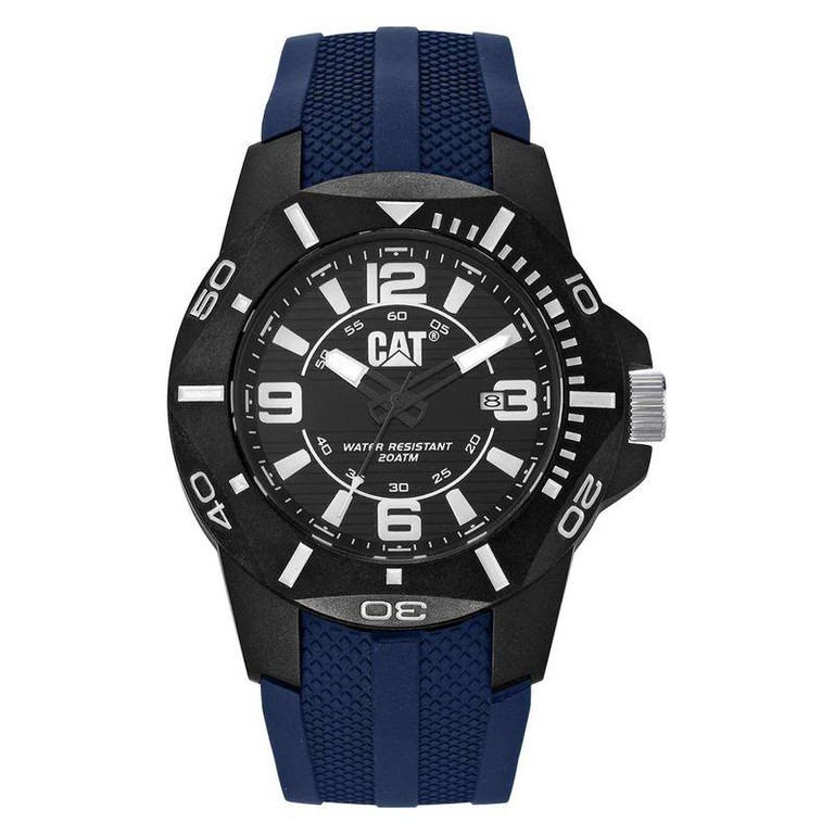 Ρολόι CATERPILLAR Diver Blue Silicone Strap