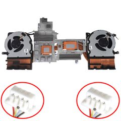 Ανεμιστηράκι Laptop - CPU and GPU Cooling Fan για Lenovo Legion 5 15IRX10 83LY 83LY00GRAU 83LY00GSAU 83LY00QTAU 5F10S14296 5F10S14298 5F10S14297 5F10S14295 with Heatsink 8pin ( Κωδ.81747 )
