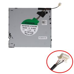 Ανεμιστηράκι Laptop - CPU and GPU Cooling Fan για Dell Precision 7670 M7670 7680 A5500 0DV704 DV704 CN-0DV704 EG75070S1-C730-S9A DC28000Y3SL 4pin ( Κωδ.81751 )