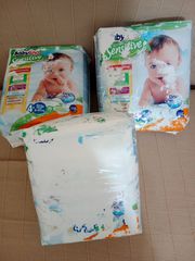 2 συσκευασίες Πάνες Babylino Sensitive no 4+
