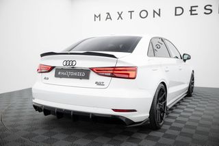 Πίσω Valance Audi A3 Sedan 8V Facelift (Version with single exhaust tips on one side)