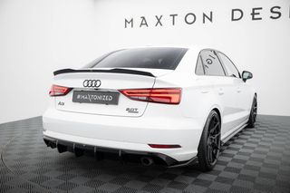 Πίσω Valance Audi A3 Sedan 8V Facelift  (Version with single exhaust tips on both sides)