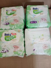 3 συσκευασίες Πάνες Babylino Sensitive no 3