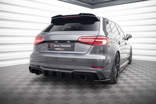 Πίσω Valance Audi A3 S-Line Sportback 8V Facelift (Version with single exhausts on both sides)