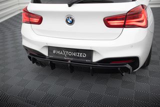 Πίσω Valance V.3 BMW 1 M-Pack F20 Facelift (Single side dual exhaust version)