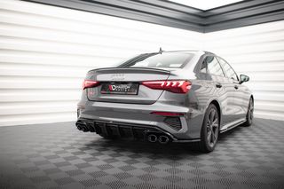 Πίσω Valance + Exhaust Ends Imitation Audi A3 S-Line Sedan 8Y