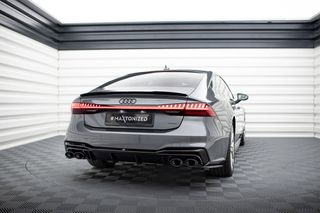 Πίσω Valance + Exhaust Ends Imitation Audi A7 S-Line C8 / S7 C8 / C8 Facelift / S7 Facelift