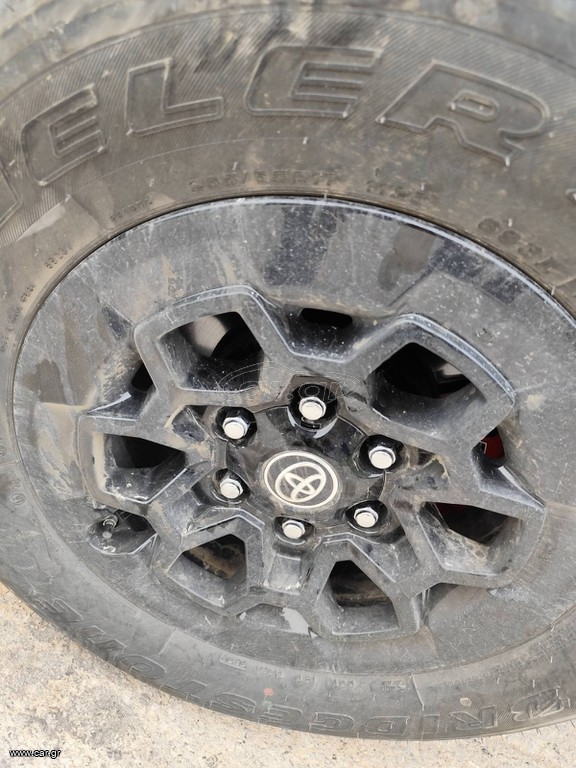 ΜΕΤΑΧΕΙΡΙΣΝΕΝΑ ΖΑΝΤΟΛΑΣΤΙΧΑ TOYOTA 265/65R17