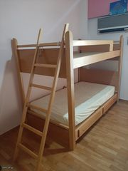 Πωλείται Κουκέτα ξύλινη από οξιά για παιδικό δωμάτιο