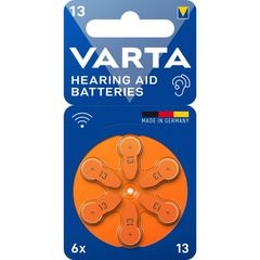 VARTA Μπαταρία Bαρηκοΐας 13 (6 τμχ)