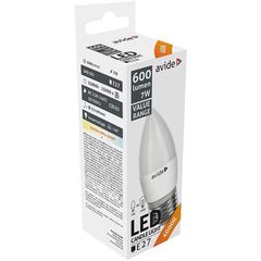 Avide Value LED Κερί E27 7W NW 4000K-thumb-1