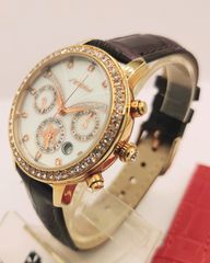 SINOBI V6255L γυναικείο ρολόι Quartz με λευκές ζιργκόν Α9076 ΤΙΜΗ 175 ΕΥΡΩ