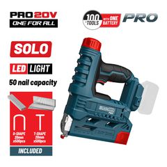 BBP3635 Καρφωτικό Μπαταρίας 20V (Solo) - SOLO - BORMANN PRO (#084723)