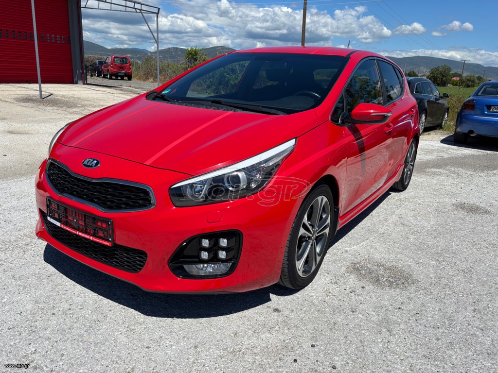 Kia Ceed / cee'd 2016 Gt-line ,camera, navi, cockpit