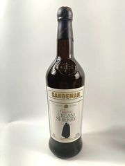 Συλλεκτική vintage Φιάλη Sandeman Oloroso Cream Sherry . Σφραγισμένο.