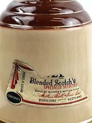 Συλλεκτική vintage καράφα -ποτό Bell's Blended Scotch Whisky (Wade) σε σχήμα καμπάνας. Σφραγισμένο.-thumb-3