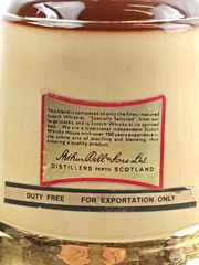 Συλλεκτική vintage καράφα -ποτό Bell's Blended Scotch Whisky (Wade) σε σχήμα καμπάνας. Σφραγισμένο.-thumb-5