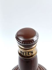 Συλλεκτική vintage καράφα -ποτό Bell's Blended Scotch Whisky (Wade) σε σχήμα καμπάνας. Σφραγισμένο.-thumb-6