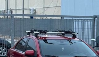 Βάσεις για 2 ποδήλατα THULE και μπάρες οροφής