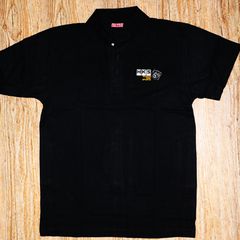 Ανδρικό κοντομάνικο γιακά μπλούζα πόλο T-Shirt HKS Turbo Rally με κεντητά λογότυπα Μ L XL καινούργιο-thumb-2