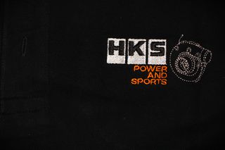 Ανδρικό κοντομάνικο γιακά μπλούζα πόλο T-Shirt HKS Turbo Rally με κεντητά λογότυπα Μ L XL καινούργιο-thumb-7