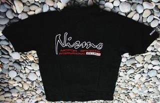 Ανδρικό κοντομάνικο γιακά μπλούζα πόλο T-Shirt NISSAN NISMO Rally Japan με κεντητά λογότυπα  L XL καινούργιο-thumb-4