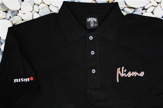 Ανδρικό κοντομάνικο γιακά μπλούζα πόλο T-Shirt NISSAN NISMO Rally Japan με κεντητά λογότυπα  L XL καινούργιο-thumb-8
