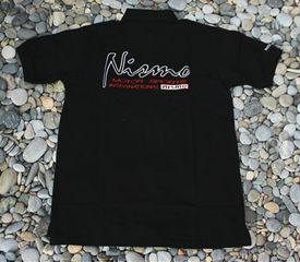 Ανδρικό κοντομάνικο γιακά μπλούζα πόλο T-Shirt NISSAN NISMO Rally Japan με κεντητά λογότυπα  L XL καινούργιο-thumb-15