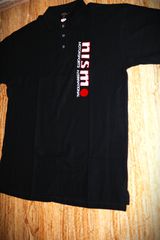 Ανδρικό κοντομάνικο γιακά μπλούζα πόλο T-Shirt NISSAN NISMO Racing Japan με κεντητά λογότυπα XL καινούργιο-thumb-10