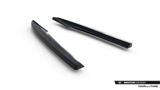 Πίσω Πλευρικοί Splitters Audi A4 B8 Facelift-thumb-5