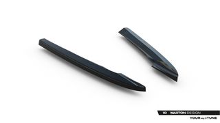 Πίσω Πλευρικοί Splitters Audi A4 B8 Facelift-thumb-4