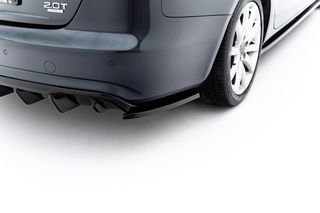 Πίσω Πλευρικοί Splitters Audi A4 B8 Facelift-thumb-2