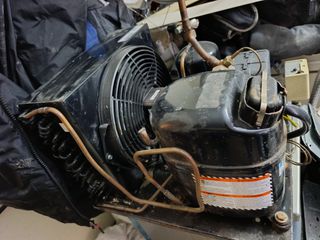 ψυκτικό μηχάνημα συντήρηση 220volt, 3 / 4HP, R134 με συμπιεστή CAJ4492Y LUNITE