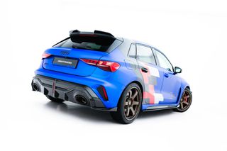 Prepreg Carbon Fiber Πίσω Πλευρικοί Splitters Audi RS3 Sportback 8Y Facelift-thumb-1